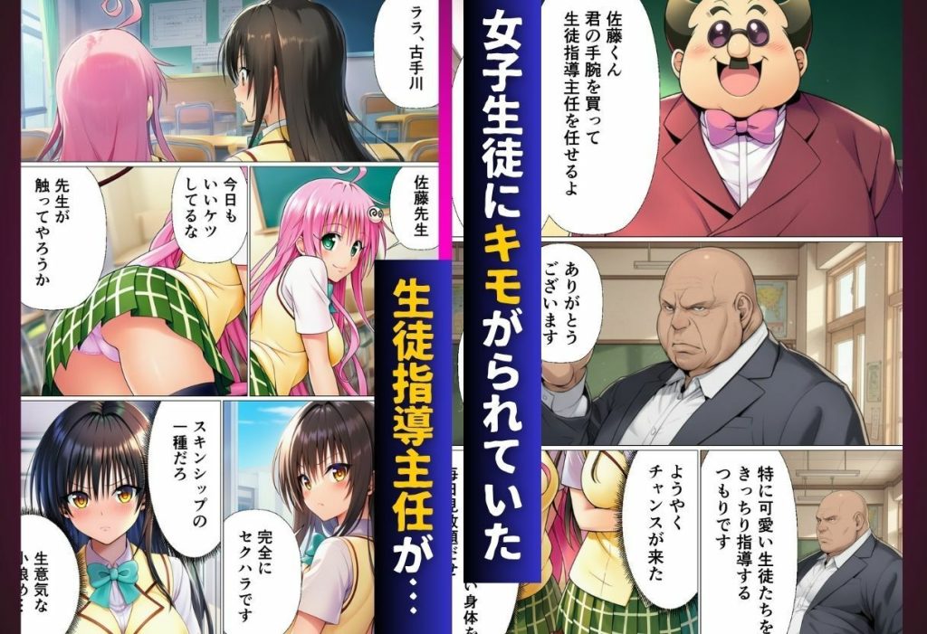 【To LOVEる】 もし女子生徒全員が先生の性活指導を受けるのが常識になったら【ToL◯VEる編】