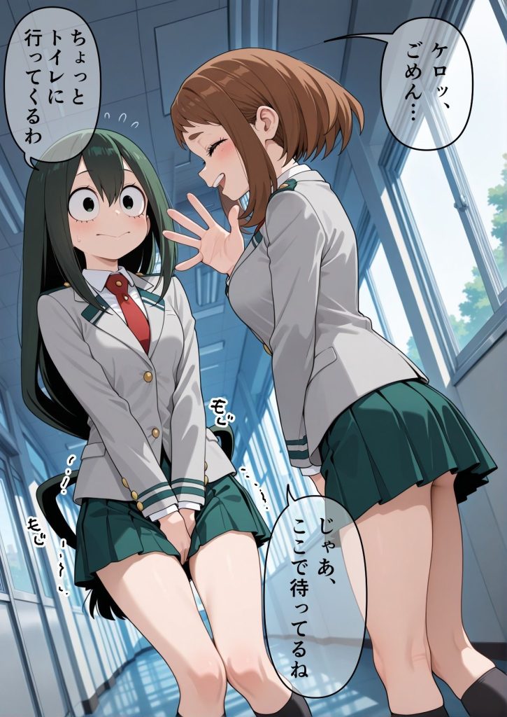 【ヒロアカ】 僕のヒー〇ーアカデミア-麗日お茶子編｜催〇かけられおしっこ飲み干すお茶子！