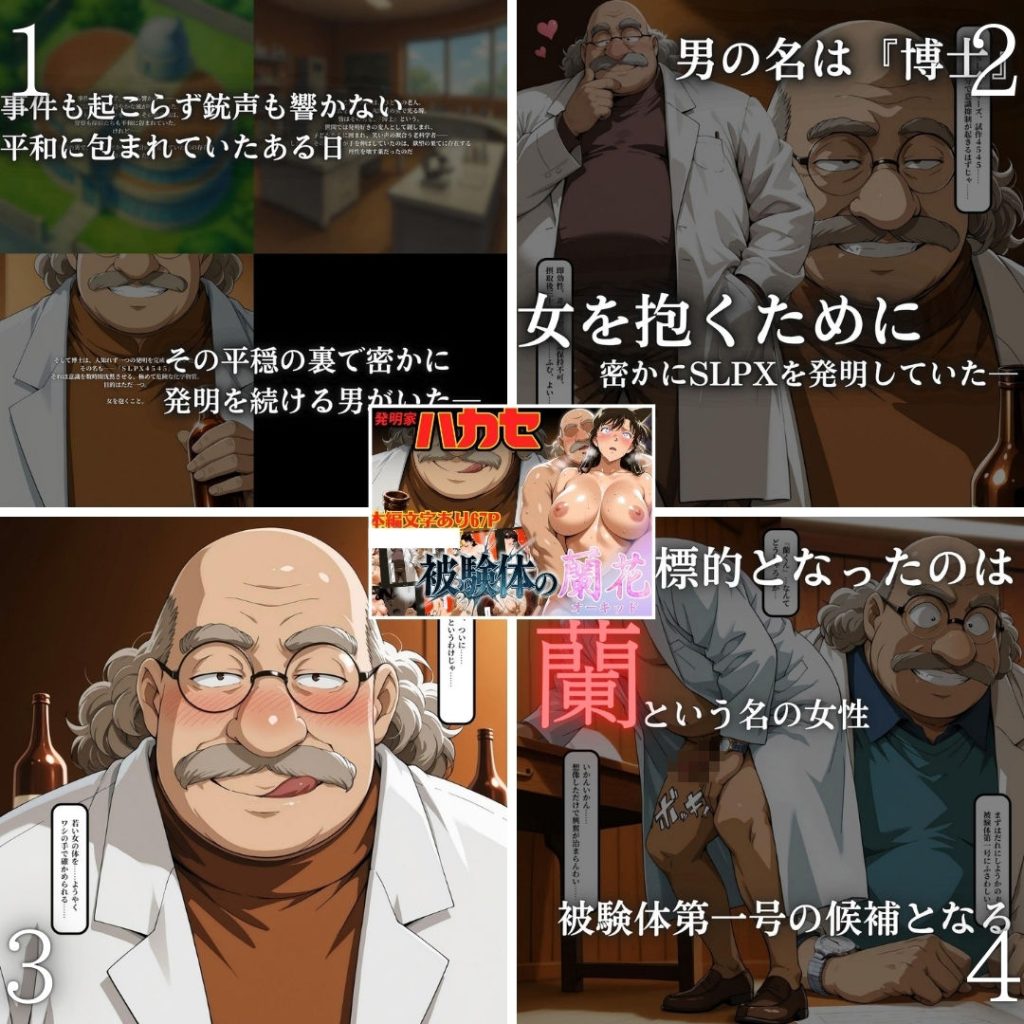 【名探偵コナン】 発明家ハカセシリーズ二本立て 博士の罠にハマった2人｜蘭と園子が自由を奪われ寝取られる！