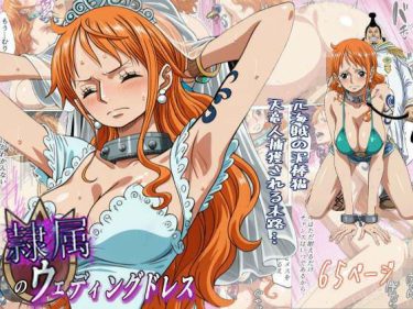 【ワンピース】 隷属のウエディングドレス  天竜人に捕まった泥棒猫の末路…｜ち〇ぽに屈服するナミ！