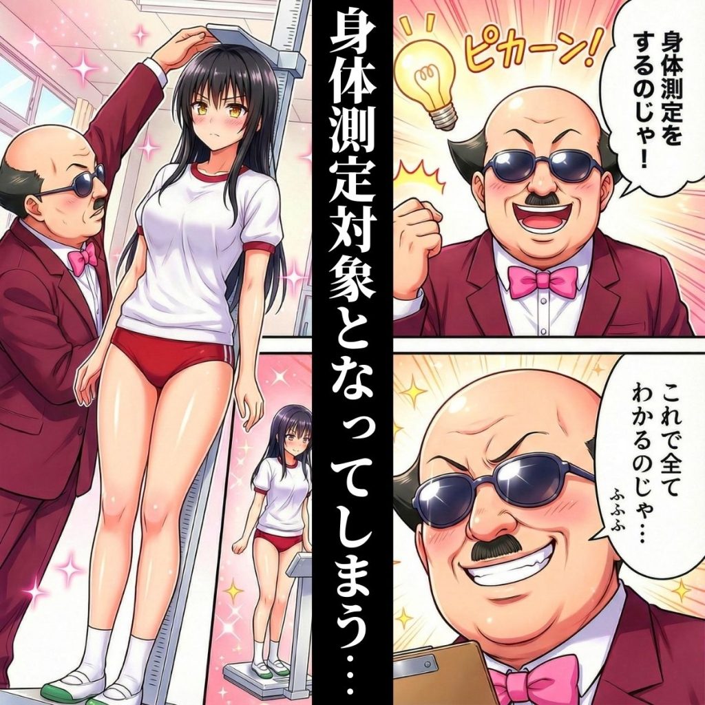 【To LOVEる】 ワシ流 身体測定だよ〜ん HARU＆YUI編｜牛乳浣腸でアナルを責められる古手川唯！