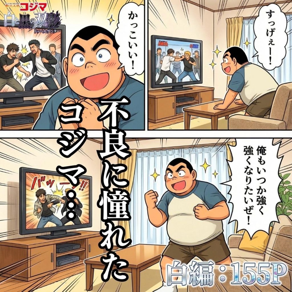 【名探偵コナン】 食いしん坊コジマ 白と黒のドッペルゲンター｜毛利蘭がガン突きでメス堕ち！