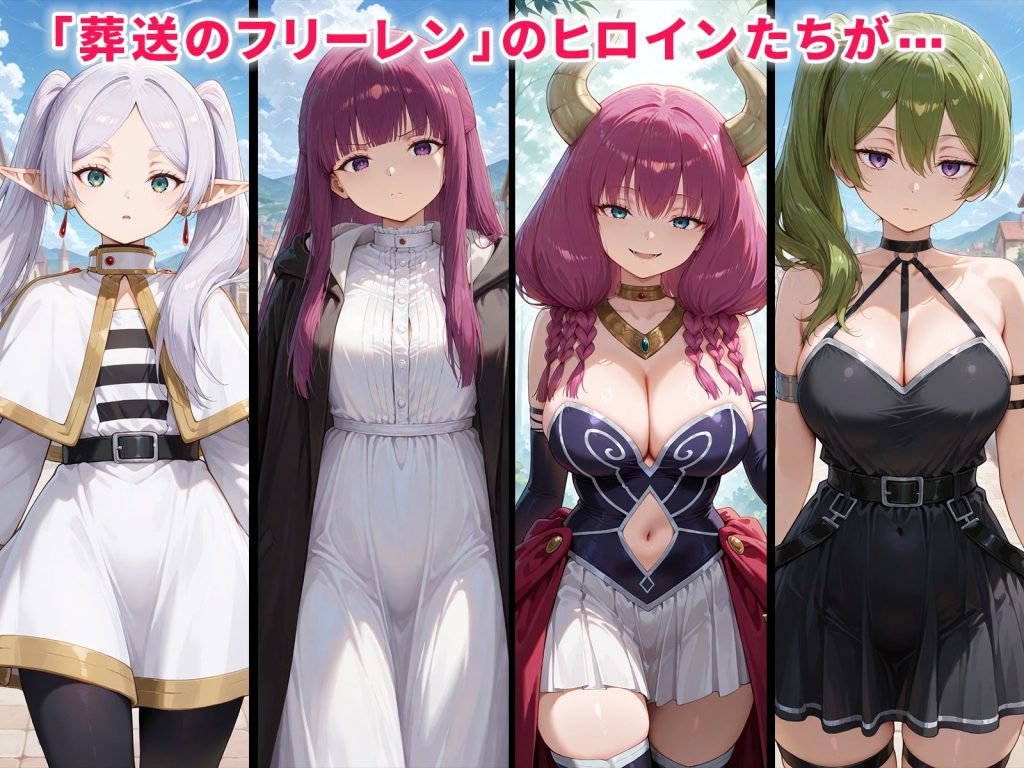 【葬送のフリーレン】 催●支配された魔法使い〜全員寝取られ・孕ませ〜｜オナホ化するアウラ！