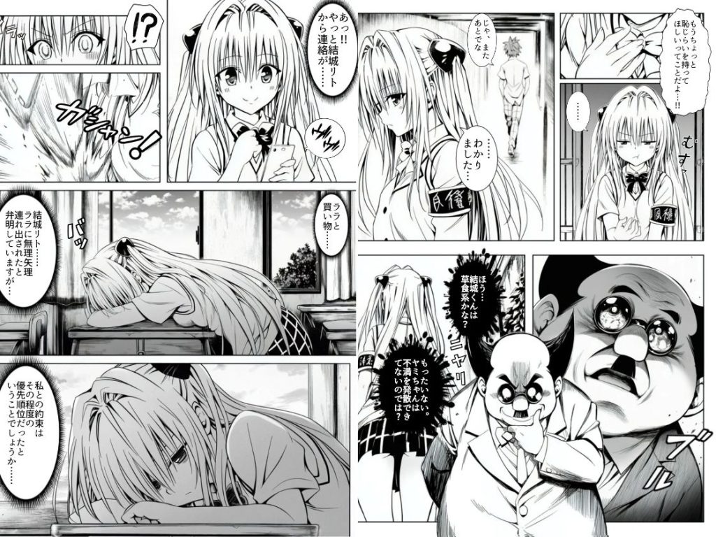 【To LOVEる】 死ぬほど苦しくて、死ぬほど気持ちいい-金色の闇-｜ヤミが自ら首絞めセックスをおねだり！