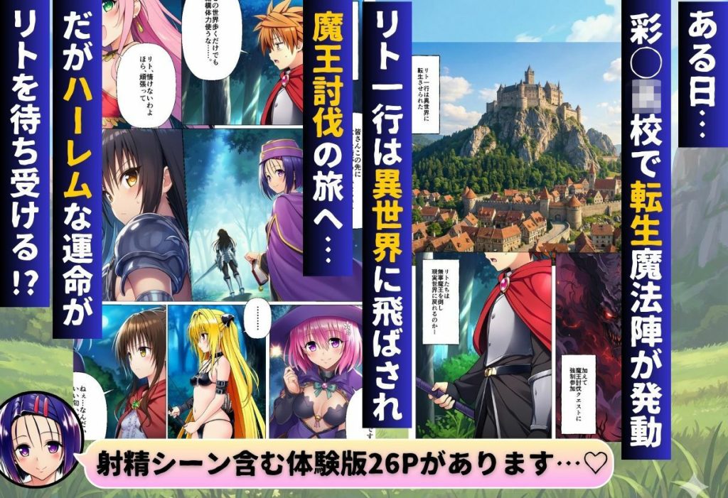 【To LOVEる】 異世界転生したらハーレムだった件〜ToL◯VEる編〜