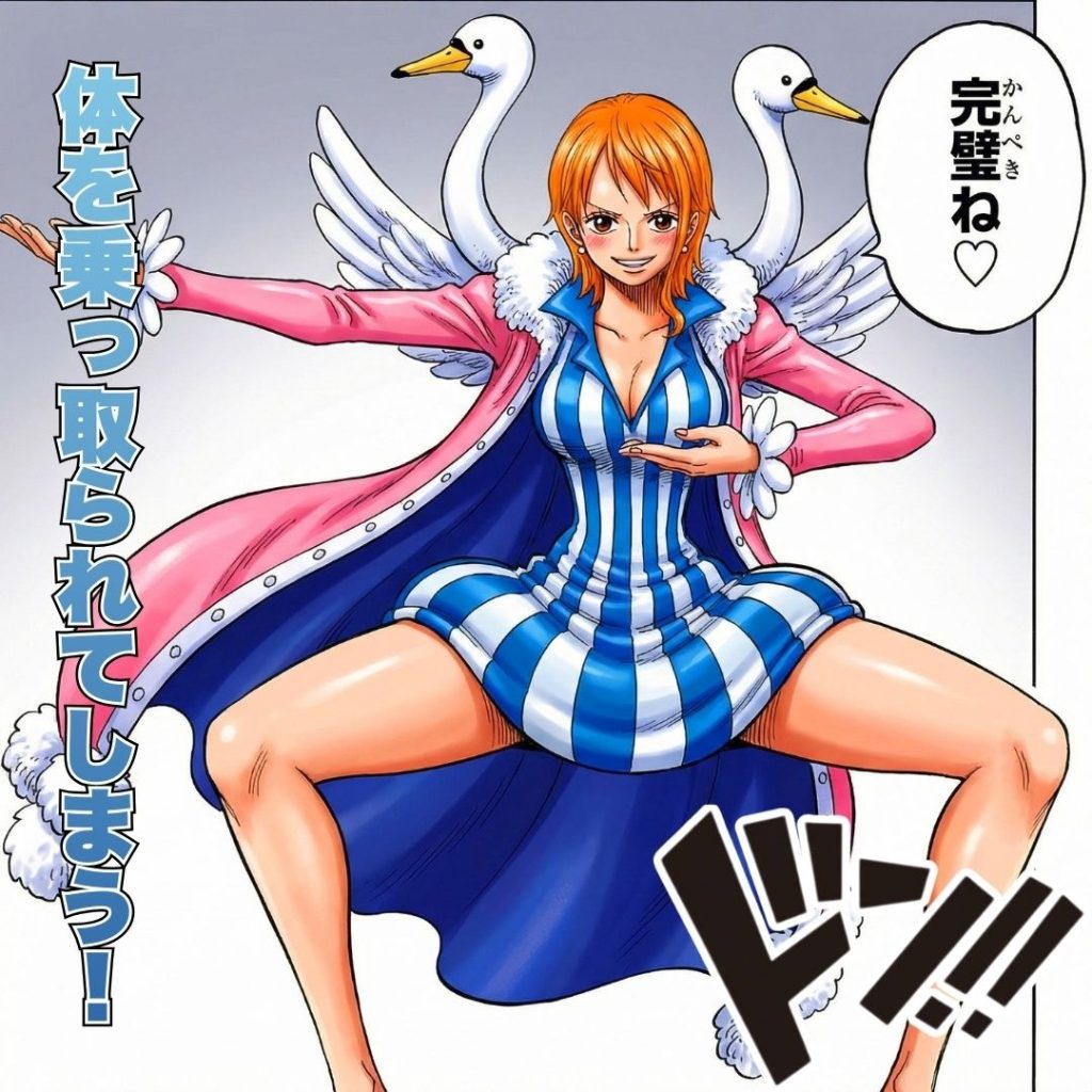 【ワンピース】 オカマ憑依 悪いポコチンにはおしおきよ〜ん 泥棒猫編