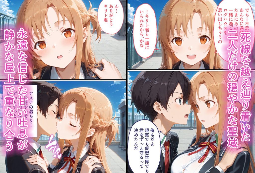 【SAO】 弱みを握られた俺の彼女が寝取られ堕ちるまで アスナ編